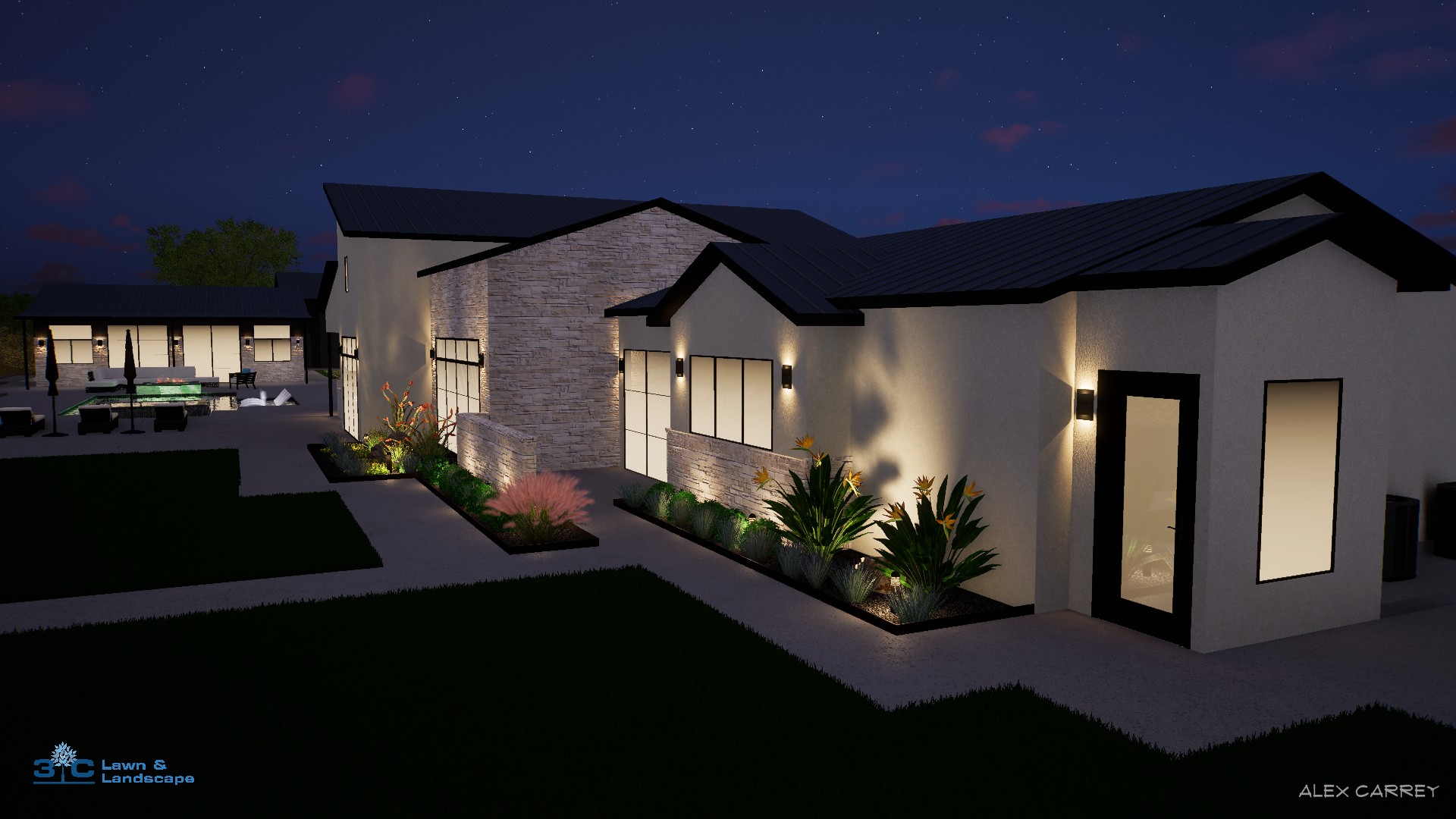 3D Renders to Sell Pools and Landscape Jobs